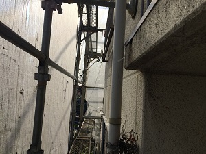 松戸市　外壁補修、雨漏り修理　防水工事