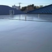 屋上の雨漏り修理でウレタン防水工事
