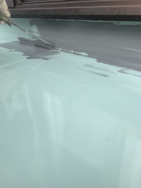 トップコートの塗布