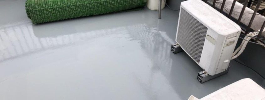 屋上の防水工事