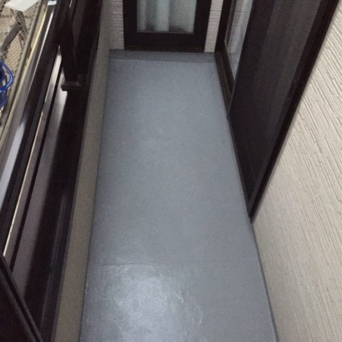ベランダのFRP防水工事｜東京都目黒区のT様邸にて雨漏り修理