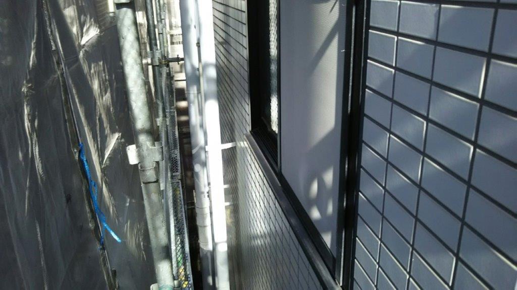 外壁タイル面の防水工事（セブンS防水）｜東京都江戸川区のK様邸にて雨漏り修理
