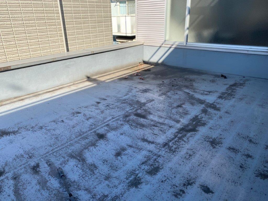 屋上の防水工事前