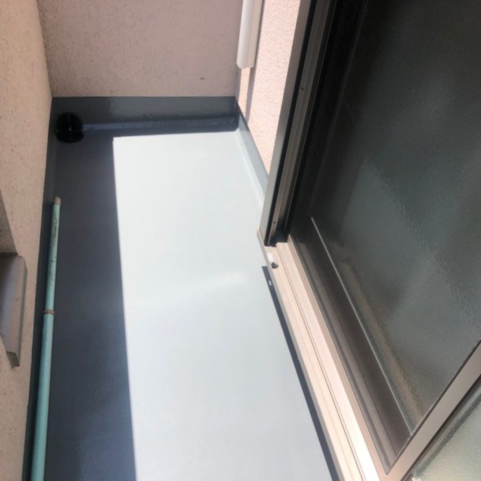 ベランダのウレタン防水工事｜神奈川県のO様邸にて雨漏り修理