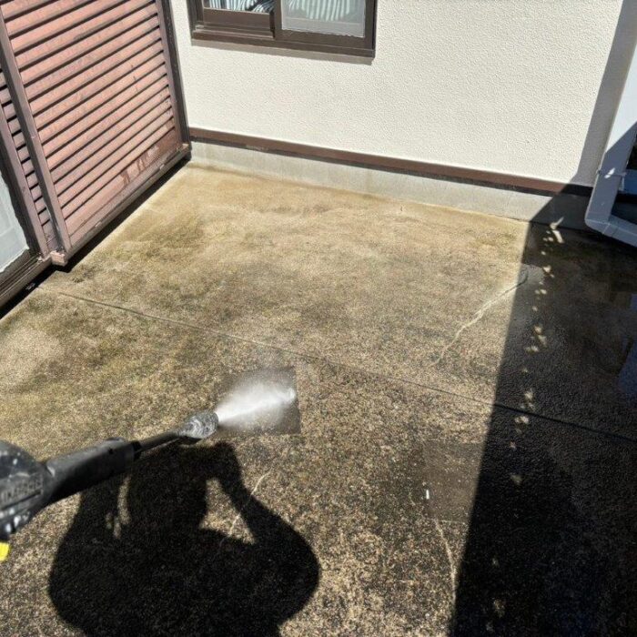 東京都杉並区 ルーフバルコニー防水 高圧洗浄